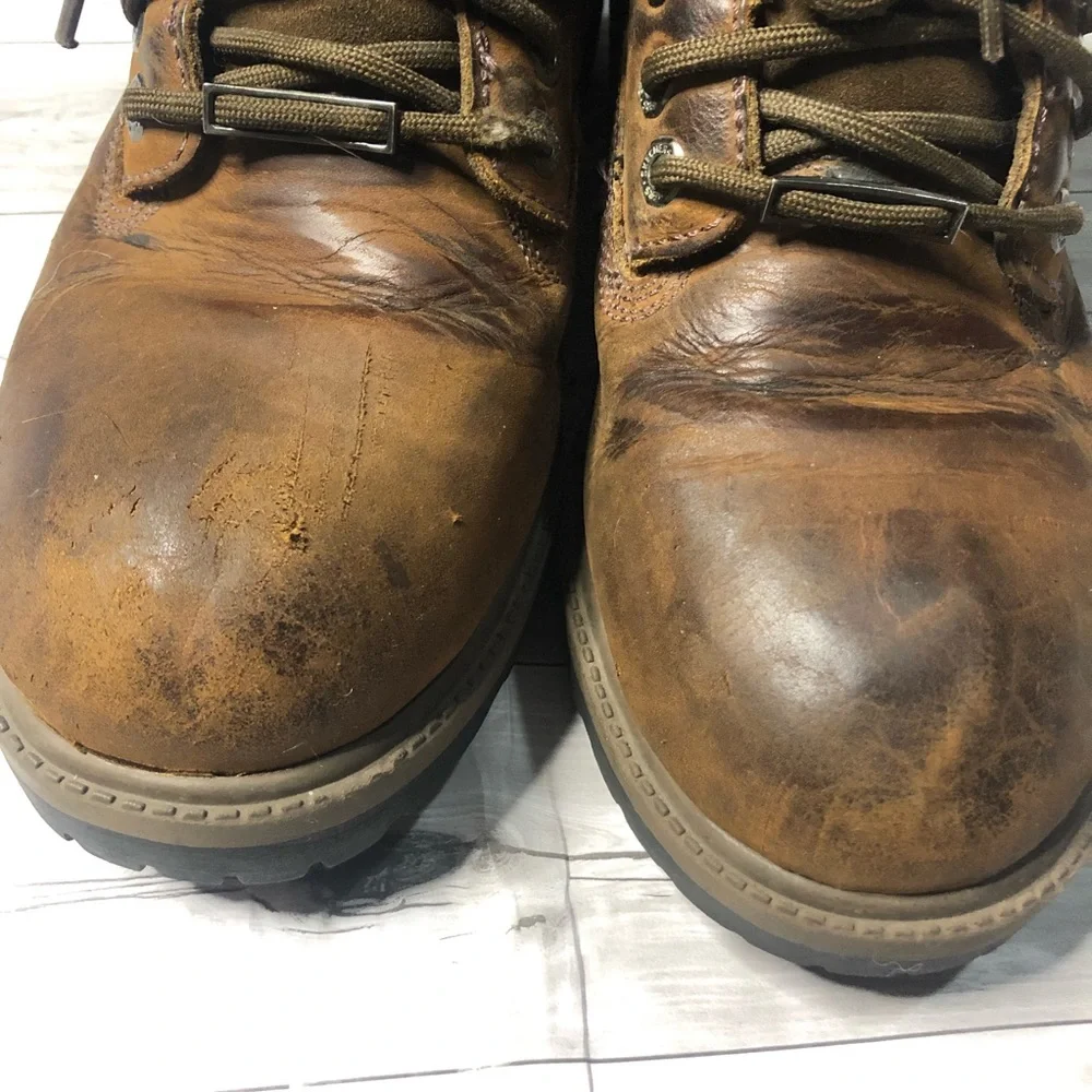 Skechers Boots Mens Size 9.5 Verdict Waterproof Boot 4442 Brown